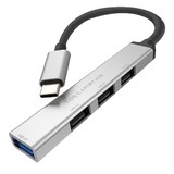 thumbnail of Hub USB 3.2 Gen 1 ROLINE, 4 vie, cavo di collegamento di tipo C