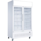 thumbnail of METRO Professional Frigorífico de bebidas de porta dupla GSC2100, 120 x 72.5 x 206.6 cm, 930 L, branco