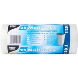 thumbnail of PAPSTAR 500 Müllsäcke, HDPE 120 l 110 cm x 70 cm transparent