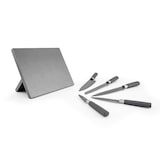 thumbnail of Kitchencook - Slate - Noir - Bloc Couteaux Magnétique - 5 Couteaux Inox - Support Mdf