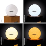 thumbnail of Hertha BSC LED-Dekosäule Rost-Optik mit Leuchtkugel - 84 cm - braun