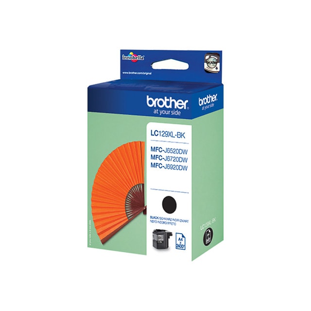 Tinten BROTHER LC129XLBK BROTHER MFCJ6920DW TINTE BK HC