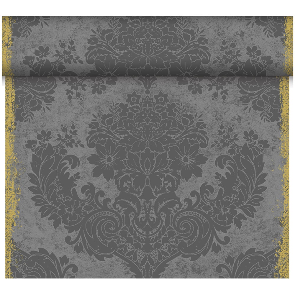 DUNI Tete-A-Tete Tischläufer Dunicel Royal Granite Grey
