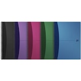 thumbnail of OXFORD Office Urban Mix Collegeblock DIN A4 Kariert Spiralbindung PP (Polyproplylen) Farbig sortiert 180 Seiten 90 Blatt