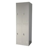 thumbnail of Lockerkast Grijs - 60x185 cm - 4 lockers