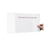 thumbnail of Lot de 12 pochettes auto adhesives A6