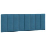 thumbnail of vidaXL Kopfteil-Kissen "Hanko" Blau 120 cm Samt