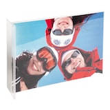 thumbnail of Exacompta 86158D 30x Tischaufsteller A6 T-Form Hochformat - Kristall