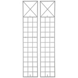 thumbnail of 2er Set Rankgitter Trigo weiß