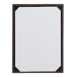 thumbnail of Securit® porte-menu gamme noyer - Panneau en bois avec coins en PU