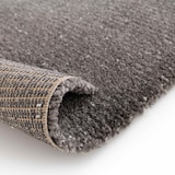 thumbnail of Tapis rectangulaire en polypropylène gris anthracite 160 x 230 cm