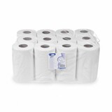 thumbnail of 12x Putztuchrolle perforiert 100% Zellstoff 2-lagig O 12 x 20cm x 60m weiß