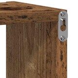 thumbnail of vidaXL Wandregal Altholz-Optik 75x16x55 cm Holzwerkstoff