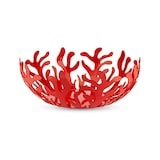 thumbnail of alessi mediterraneo obstschale aus rotem Stahl, H 11 cm, D 29 cm