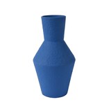 thumbnail of Vase Terrakotta 11x21cm Deko Blumenvase blau handgemacht - Stabile Tischvase - Wohnzimmer Deko - Keramikvase Modern Rund - Tulpenvase - Flower Vases