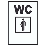 thumbnail of WC Mann und Frau Transgender Schild A0 (841x1189mm)
