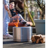 thumbnail of Cheminée à pellets RedFire Volcano Extra Large – acier inoxydable 304 – Ø49,5 cm – hauteur 36 cm – inox