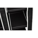 thumbnail of Helloshop26 - Armoires penderie etagère tissu noir entrée chambre camping 2002002