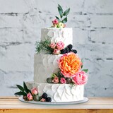 thumbnail of Relaxdays Tortenplatte, 360º drehbar, ∅ 30 cm, zum Servieren & Dekorieren, Kuchen, runder Drehteller, Glas, transparent