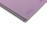 thumbnail of Caderno A4+ capa extra rígida 80H 80G C5MM microperfurado 1 faixa colorida Navigator Lavanda