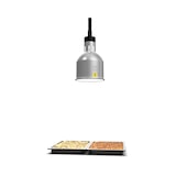 thumbnail of METRO Professional Infrarot-Wärmelampe GWL1000S,  Ø 17.5 cm, 250 W, höhenverstellbar, silber