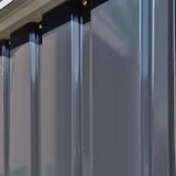 thumbnail of Outsunny Caseta de Jardín 1,07 m² 142x84x189 cm Cobertizo Exterior de Acero Galvanizado con Puerta Cerradura y Orificios de Drenaje Almacenamiento