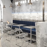 thumbnail of Gastronomiemöbel Bar Cafe Edelstahl Gastronomietisch Kleiner  Esstisch Bistrotisch 80x80x75cm【BXG-HF80】