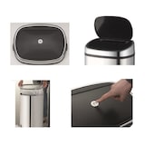 thumbnail of Küchenmülleimer mit Druckmechanismus 58L CITY