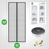 thumbnail of VerminBuster Vliegengordijn Magnetisch - Luxe Deurhor - 215 x 92 cm - Deurgordijn - Horgordijn Deur