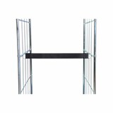 thumbnail of Elastikspannband, schwarz, 2 Drahthaken, Blind Logo