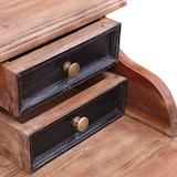 thumbnail of vidaXL Schreibtisch mit Schubladen 90x50x101 cm Altholz Massiv