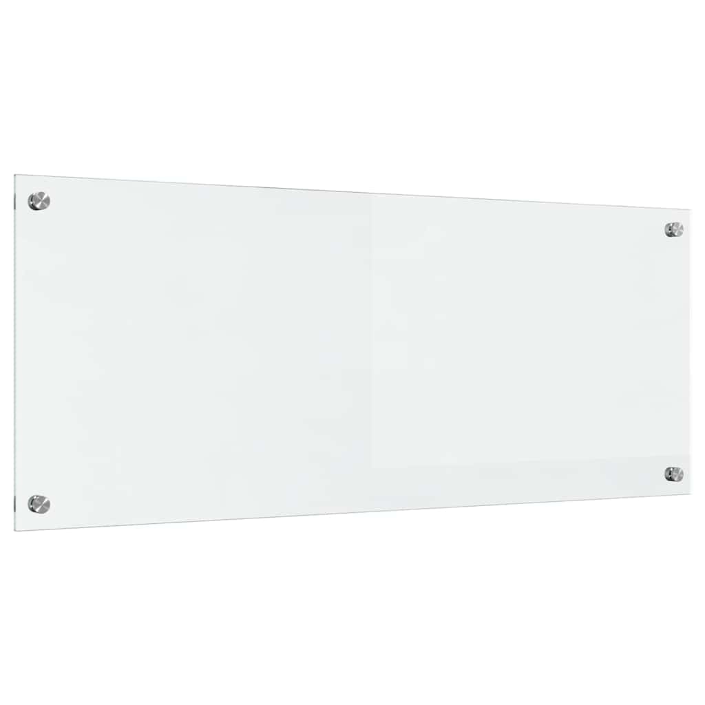 vidaXL Keuken Achterwand Doorzichtig 100 x 40 cm gehard glas