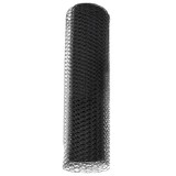 thumbnail of vidaXL Hexagonzaun Grau 0,6 x 25 m PVC