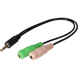 thumbnail of DACOMEX Adaptateur micro et casque stéréo jack 3.5 mm