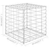 thumbnail of vidaXL Gabion plantenbak verhoogd kubus 40x40x40 cm staaldraad