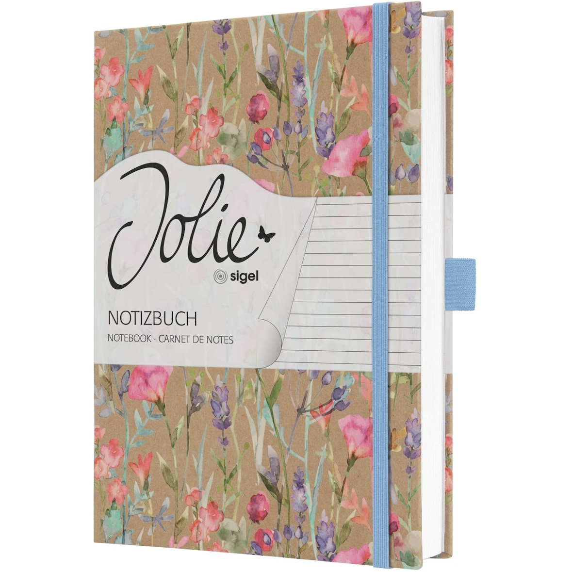 SIGEL Notizbuch Jolie  JN853 A5 liniert Pure Wildflowers