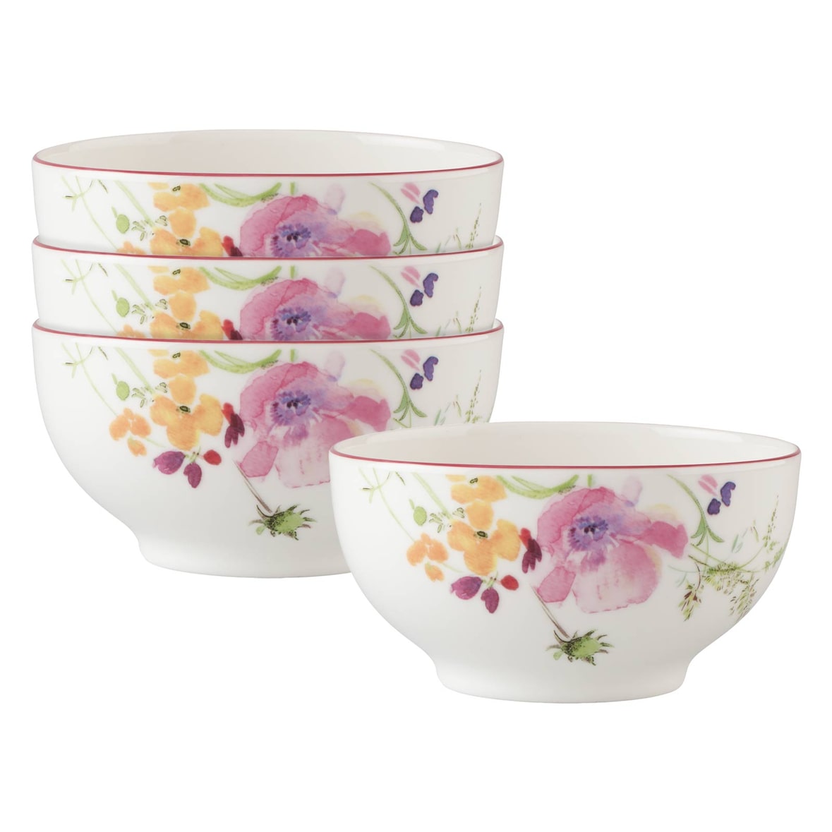 Villeroy & Boch Mariefleur Basic French Bol 15 x 13 cm 4er Set