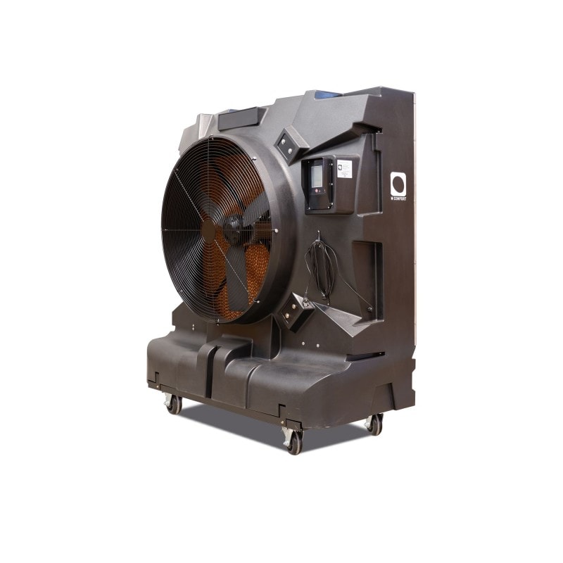 Climatizador Evaporativo Portátil MCONFORT IC26000 – 300 m². 26000 m³/h