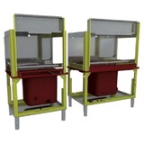 thumbnail of EURAST - Tunnel di lavaggio mod. lavaggio e risciacquo multipli - 1700x770x1620 mm - 30500 W 400/3V - 28TDC112