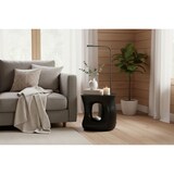 thumbnail of SIT Möbel Beistelltisch | mit offenem Fach | Mango massiv schwarz | B 40 x T 36 x H 41 cm | 14772-11 | Serie BLACK SMOOTH