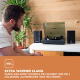 thumbnail of LENCO LS-300BK Plattenspieler mit ext. Lautsprechern, schwarz.