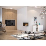 thumbnail of Camino a bioetanolo biocamino da parete incasso ad angolo MESSINA90 DX L90 x H45 x P24 con vetro