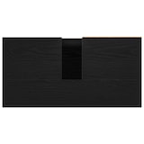 thumbnail of vidaXL Wastafelmeubel Zwart Eiken 65 x 33 x 60 cm Bewerkt hout