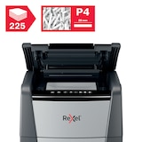 thumbnail of Destructora Optimum Auto+ 225X EU, autoalimentación, negro