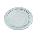 thumbnail of 12er Set Weck Gläser 290ml Saftflasche mit 12 Glasdeckeln, 12 Einkochringen und 24 Klammern inkl. Gelierzauber Rezeptheft von Diamantzucker