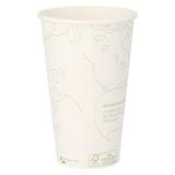 thumbnail of Nette 1000 Bio Pappbecher 0,4 Liter Coffee To Go Becher Liter mit wasserbasierender Beschichtung