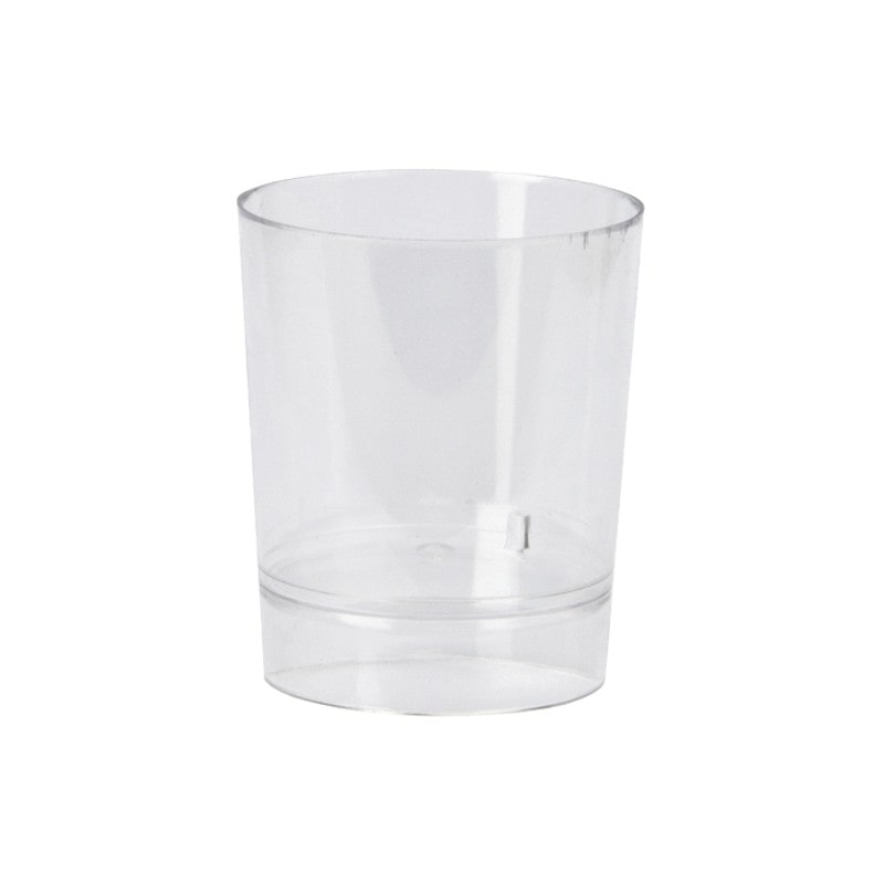 Greenvase - Vaso chupito de 35 ml para fiestas plástico transparente (1000 uds)