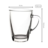 thumbnail of Van Well Kaffeebecher Teebecher Glasbecher 300 ml 48er Set