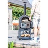 thumbnail of Forno per pizza RedFire Lorenzo – metallo con rivestimento nero – Ø46 cm – altezza 160 cm – nero