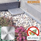 thumbnail of Roestvrij stalen anti-verstoppingspakket: 180mmx180mm Stoelbeugel + Plat Deksel 188mmx188mm - Rejinox